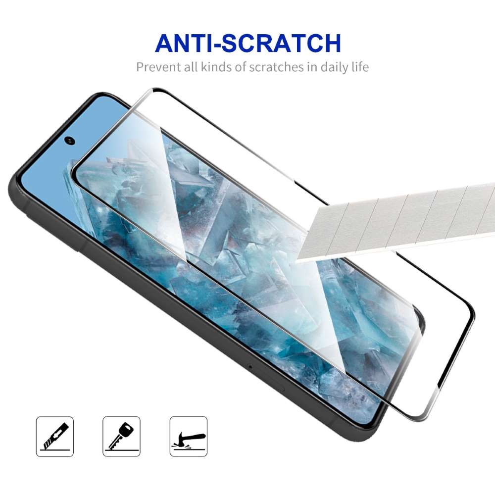 Schutzglas für Google Pixel 8 PRO Full Cover Full Glue Tempered Glass Folie Film