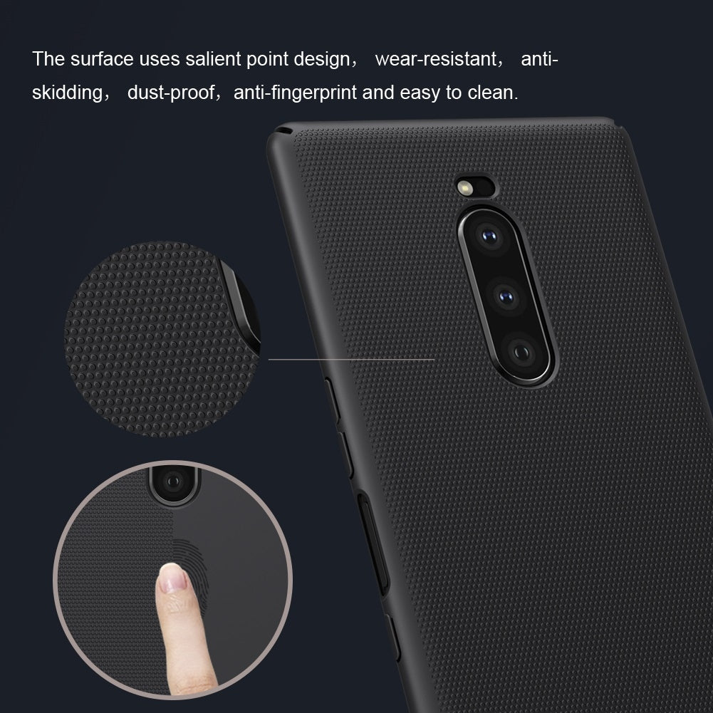 NILLKIN Hard Case für Sony Xperia 1 Super Frosted Handy Cover Schutz Hülle Shell