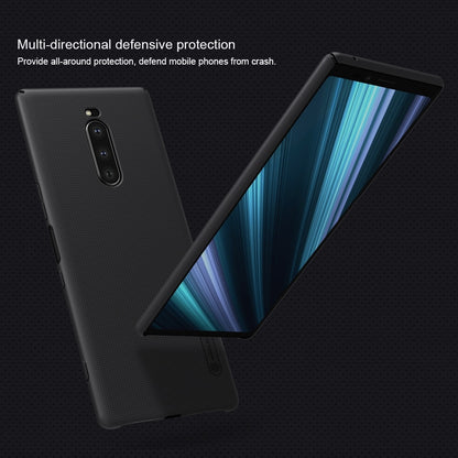 NILLKIN Hard Case für Sony Xperia 1 Super Frosted Handy Cover Schutz Hülle Shell